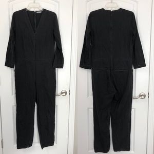 COPY - Gap black tencel long sleeve jumpsuit